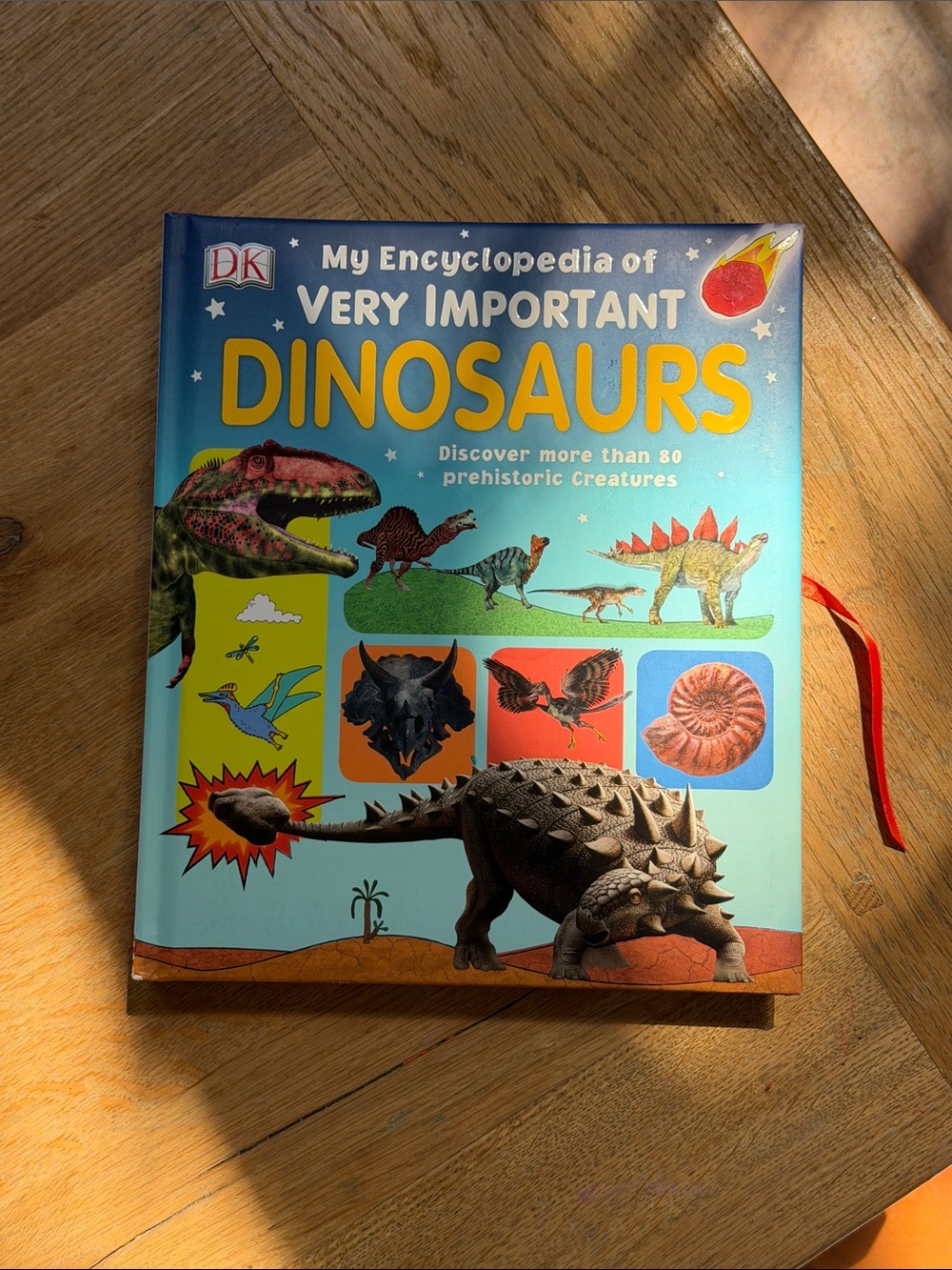 DK My Encyclopedia of Very Important Dinosaurs - Blue Cover
